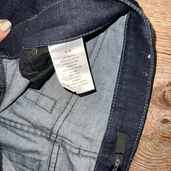 Joe’s Jeans • Cigarette Fit Dark Wash Jeans - Picture 7 of 10